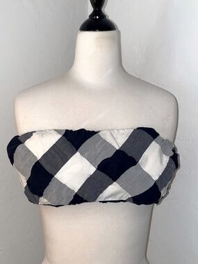 NWT Cult Gaia Maude Silk Bandeau Top Sz Small